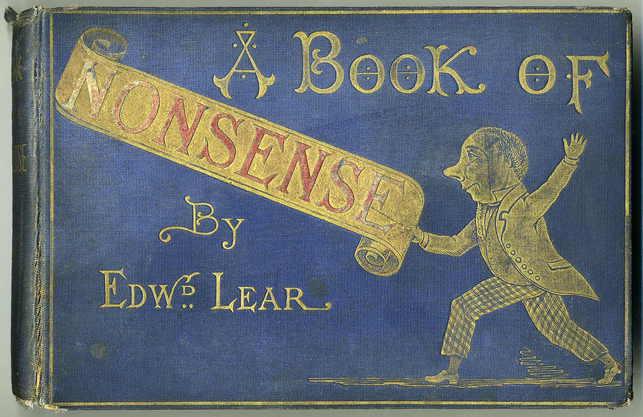 Image of cover of book that reads A Book of Nonsense