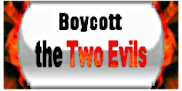 Boycott the Two Evils button